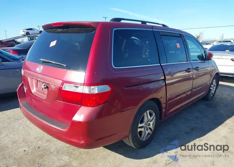 2006 Honda Odyssey Ex-L z USA, uszkodzony, nr VIN 5FNRL38766B425251